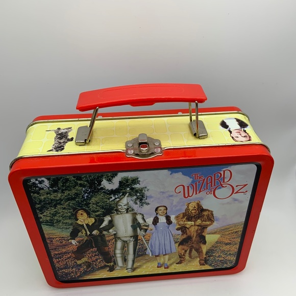 Vintage The Wizard of Oz Retro Tin/Metal Collectible Lunch Box 1998 - Picture 3 of 16